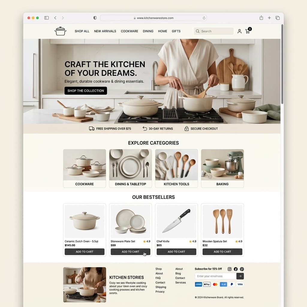 Terra Kitchen after redesign